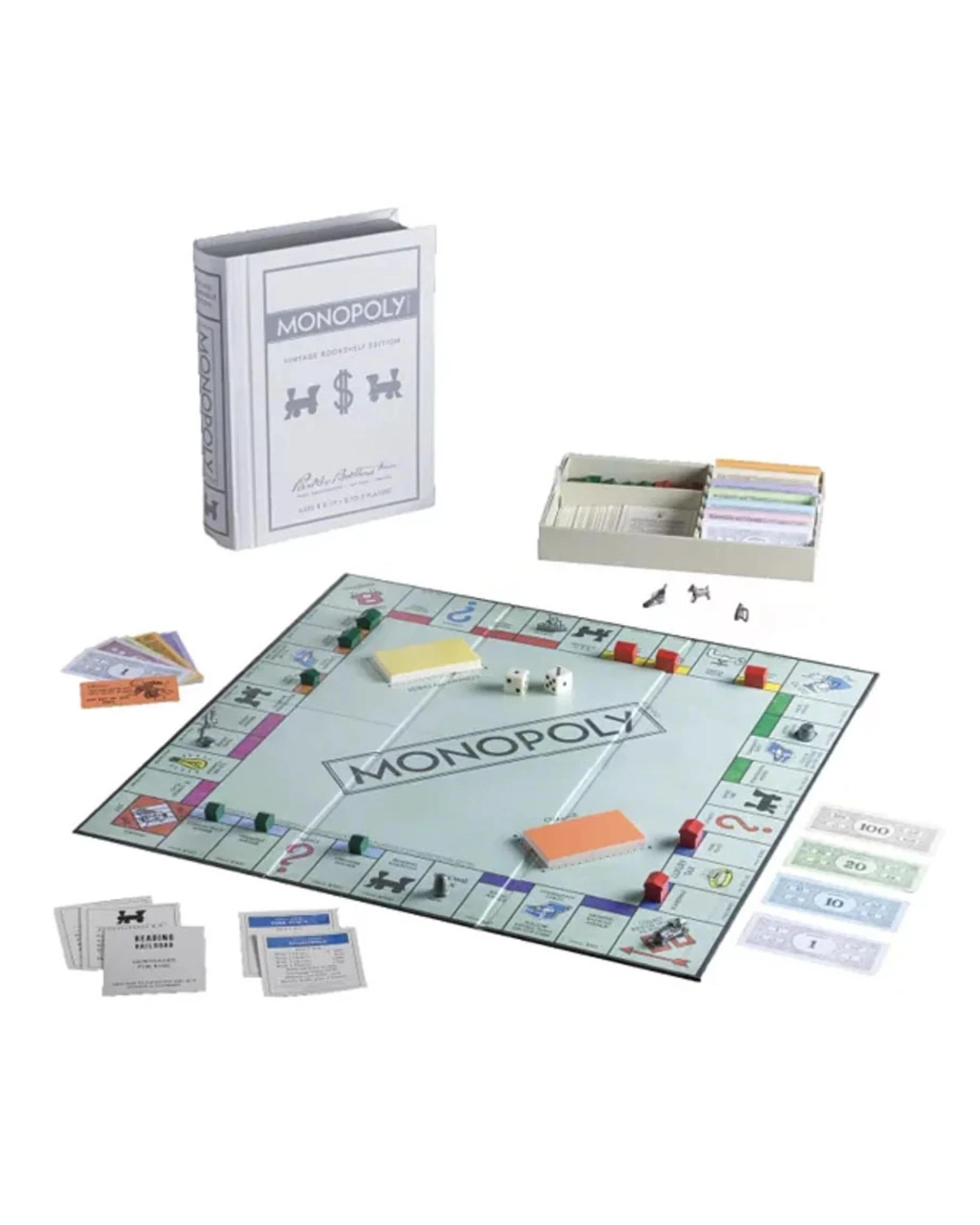 2 Monopoly Vintage Bookshelf Edition Board Game, 2 of 2