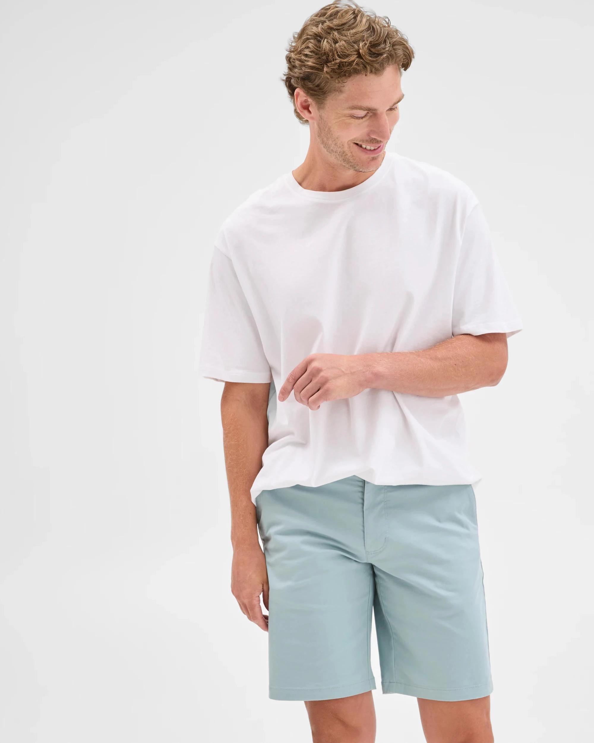 1 Target Australian Cotton Regular Stretch Chino Shorts SLATE, 1 of 7