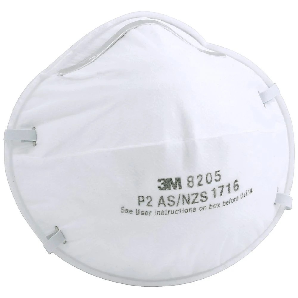 1 3M P2 Builders Respirators 20 Pack, 1 of 2