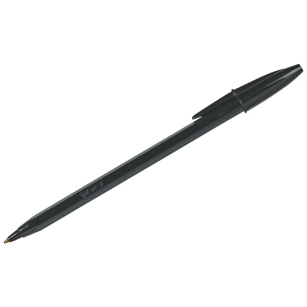 3 BIC Economy Medium Ballpoint Pens Black 50 Pack, 3 of 5