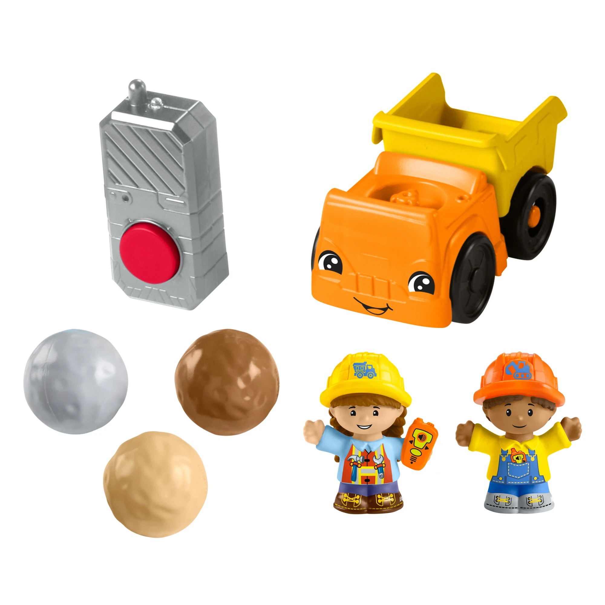 3 Fisher-Price Little People Work Together Construction Site Toddler Playset, 3 of 6