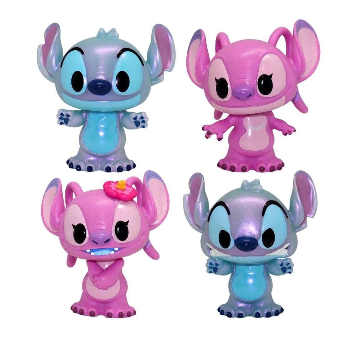 4 10cm Disney Lilo & Stitch Ooshies Figure - Assorted, 4 of 6