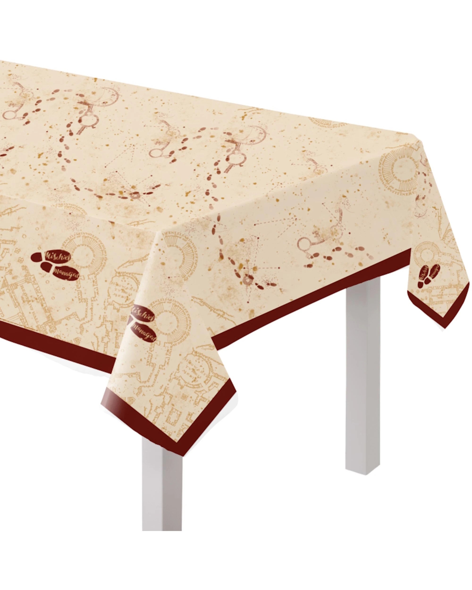 1 Harry Potter Harry Potter Marauders Map Paper Tablecloth, 1 of 1