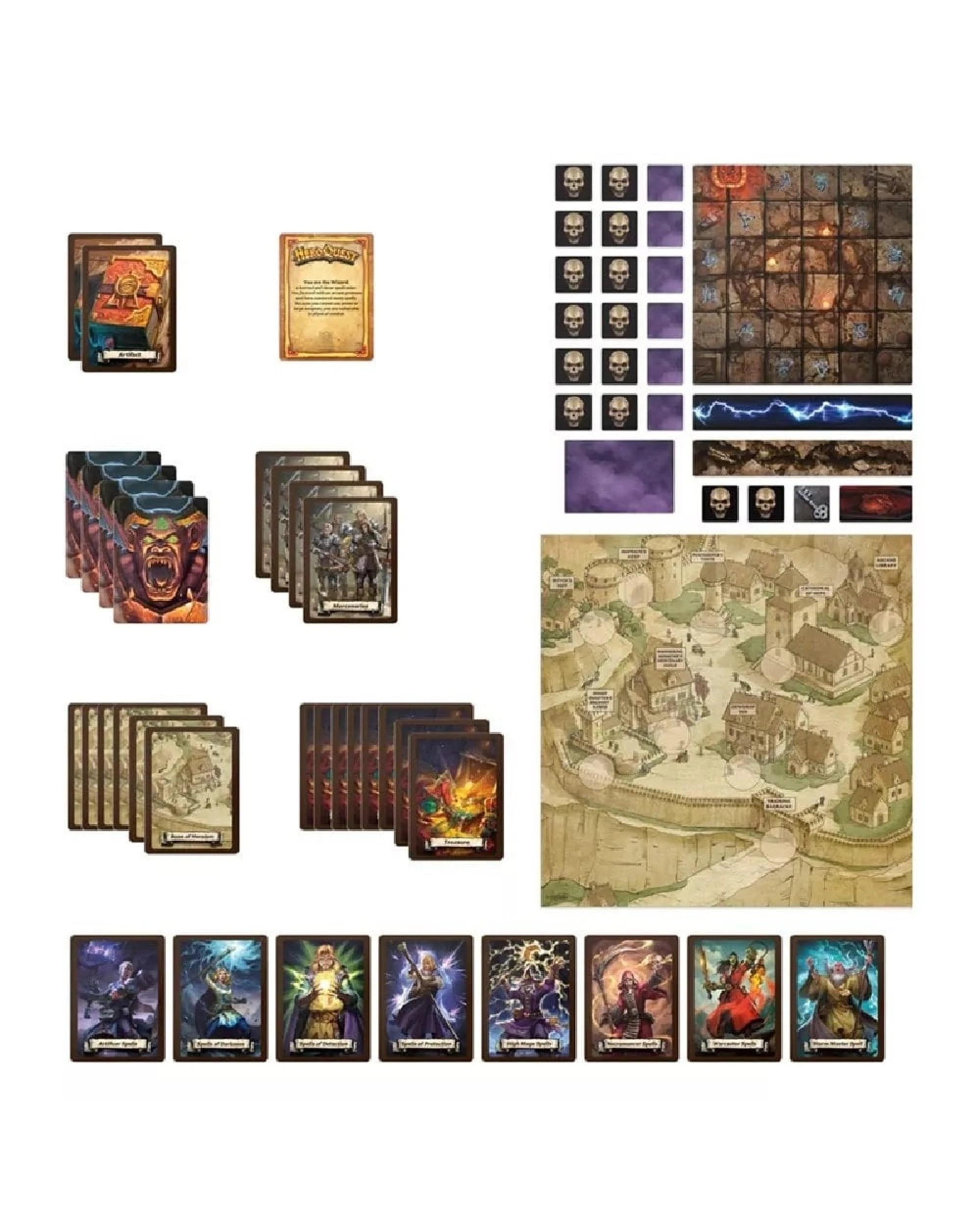 3 HeroQuest Wizards of Morcar Quest Pack Expansion, 3 of 10
