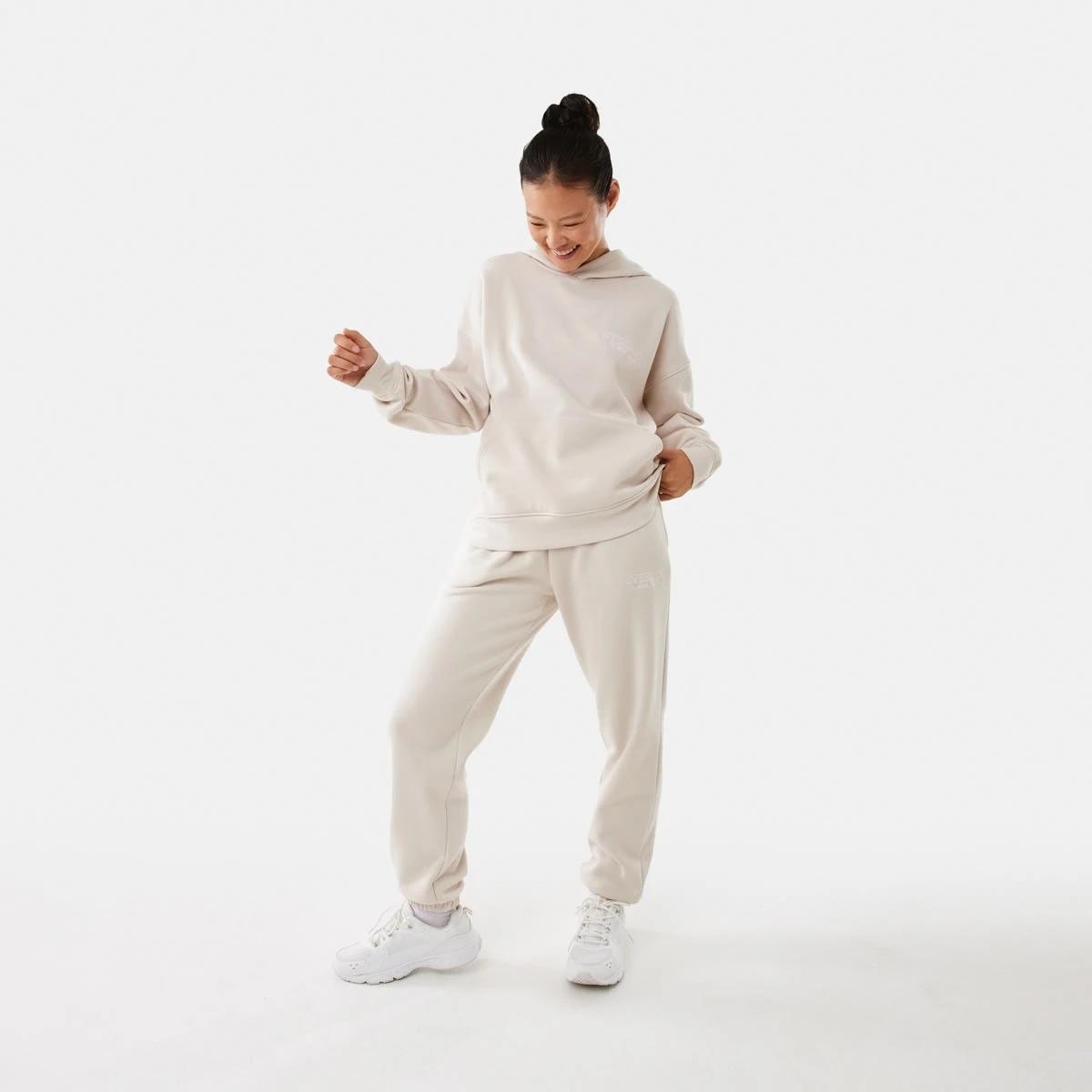2 Everlast Womens Street Trackpants Cool Beige, 2 of 7