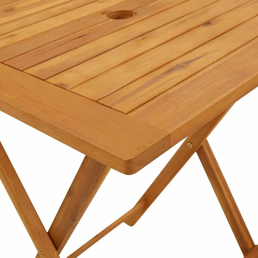 8 vidaXL Outdoor table Foldable - Brown, 8 of 9