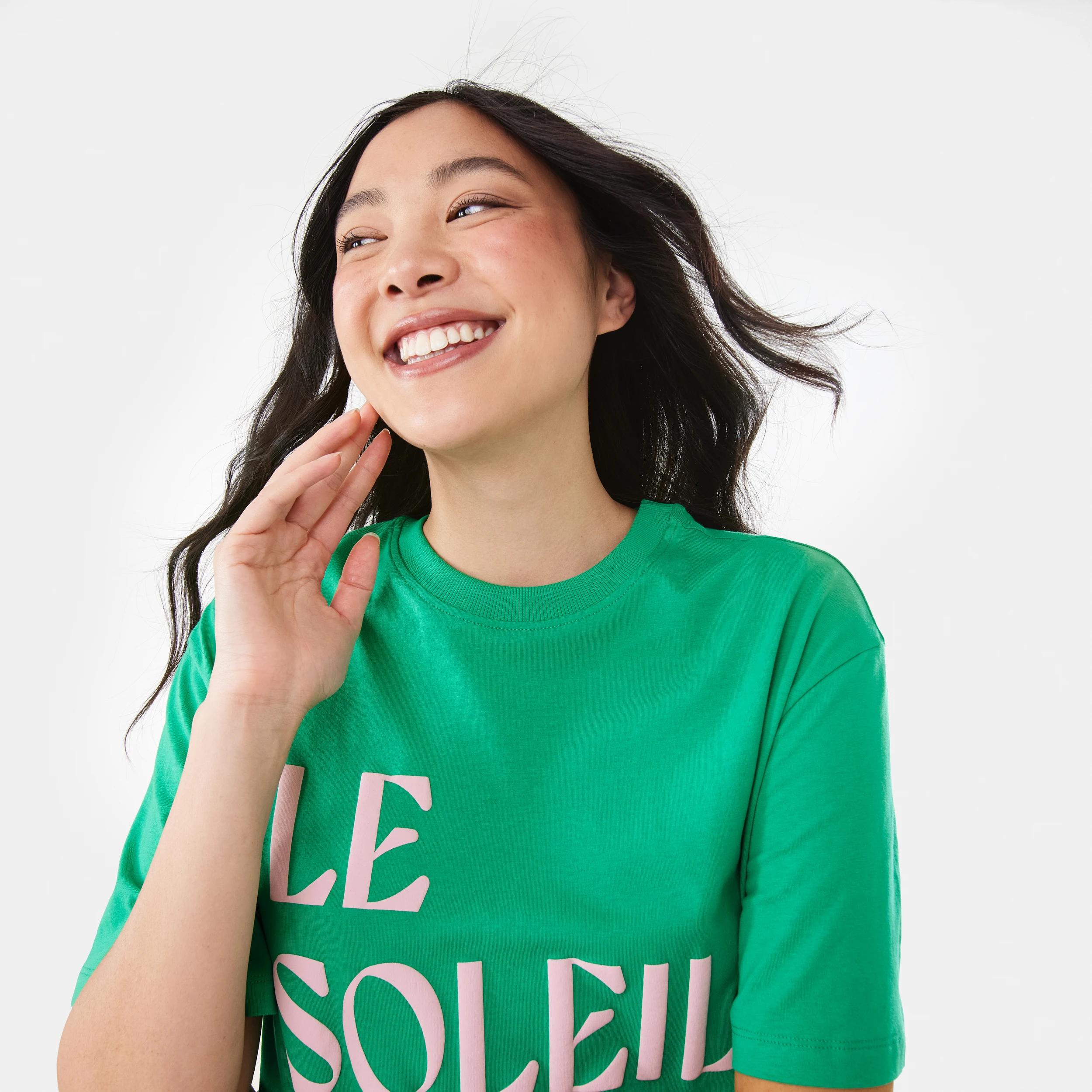 5 Short Sleeve Oversized Boyfriend T-shirt Le Soleil, 5 of 6