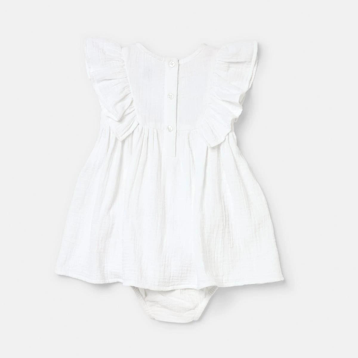 2 Shift Dress Set Exl White, 2 of 3