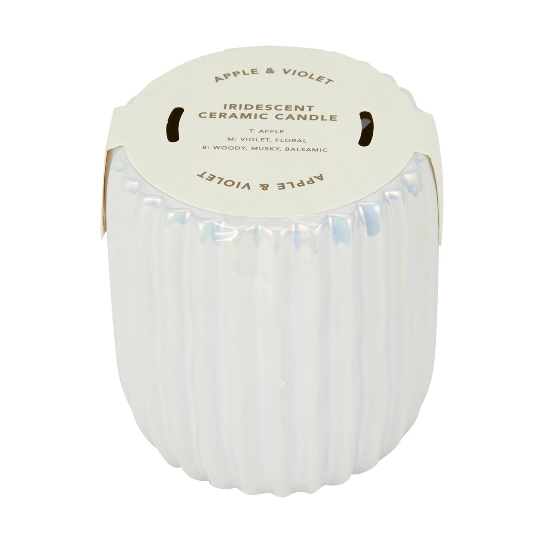 4 Iridescent Ceramic Candle, 4 of 4