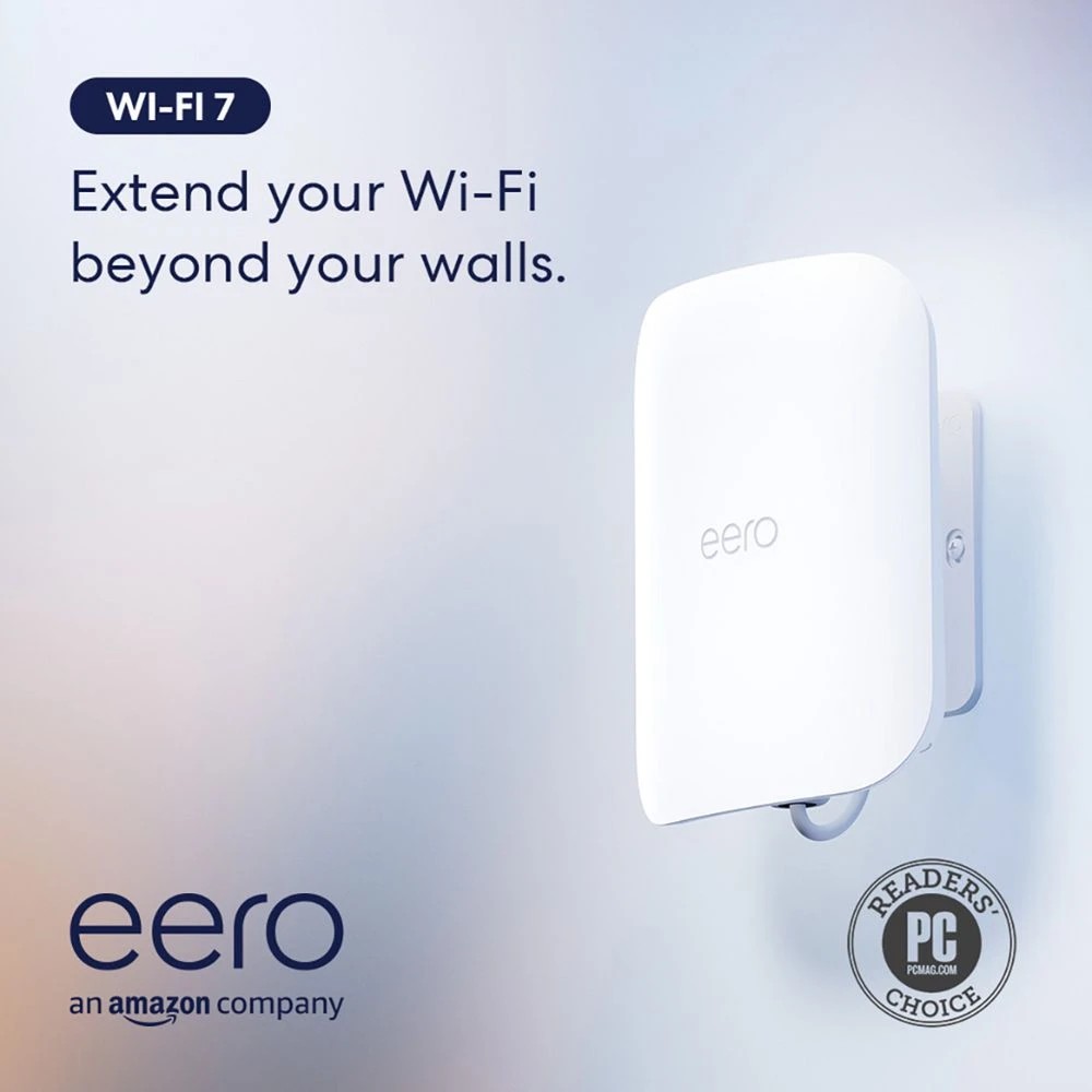 2 Amazon eero Outdoor 7 Mesh Wifi 7 Router, 2 of 4