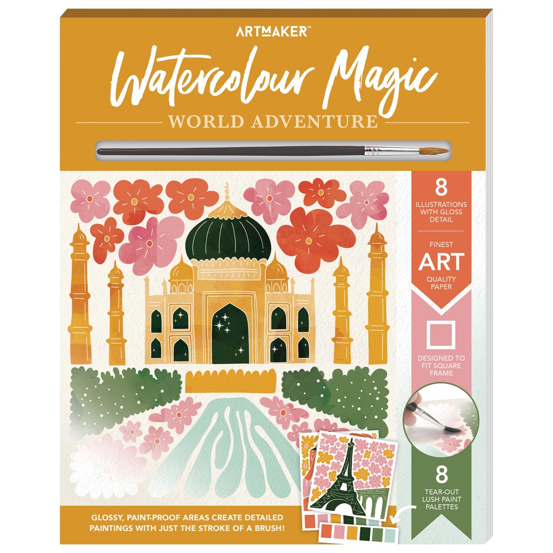 1 Art Maker: Watercolour Magic World Adventure Kit, 1 of 6