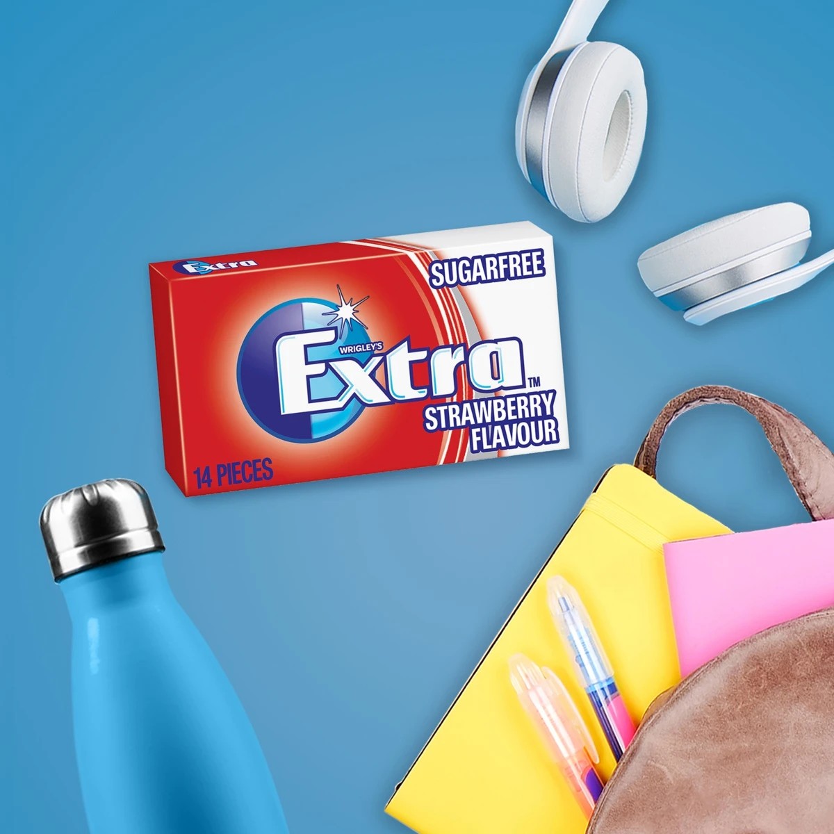 4 14 Piece Wrigley's Extra Strawberry Chewing Gum 27g, 4 of 5