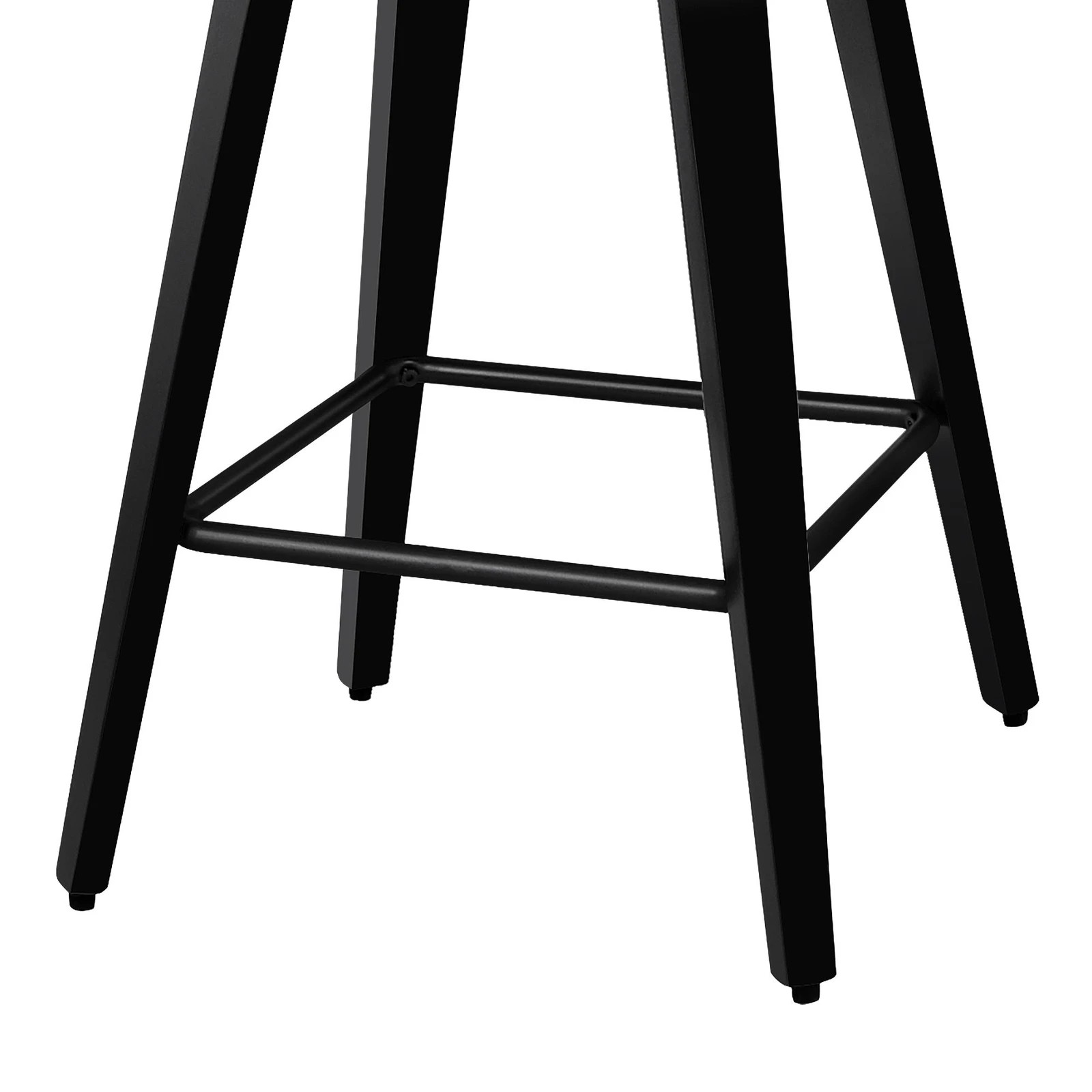 5 Alfordson 4x Swivel Bar Stools Bailey Kitchen Wooden Dining Chair - All Black, 5 of 10