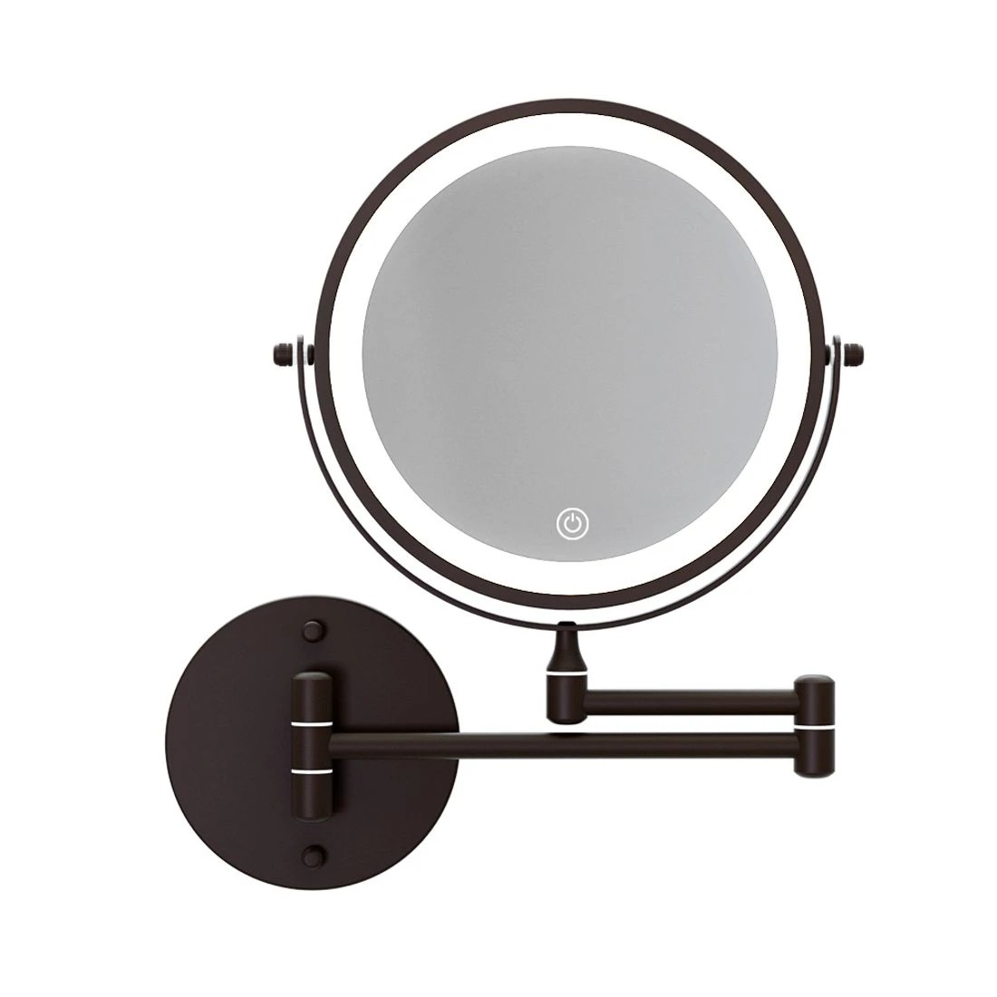 3 Embellir Extendable Makeup Mirror 10X Magnifying Double-Sided Bathroom - Multi, 3 of 6