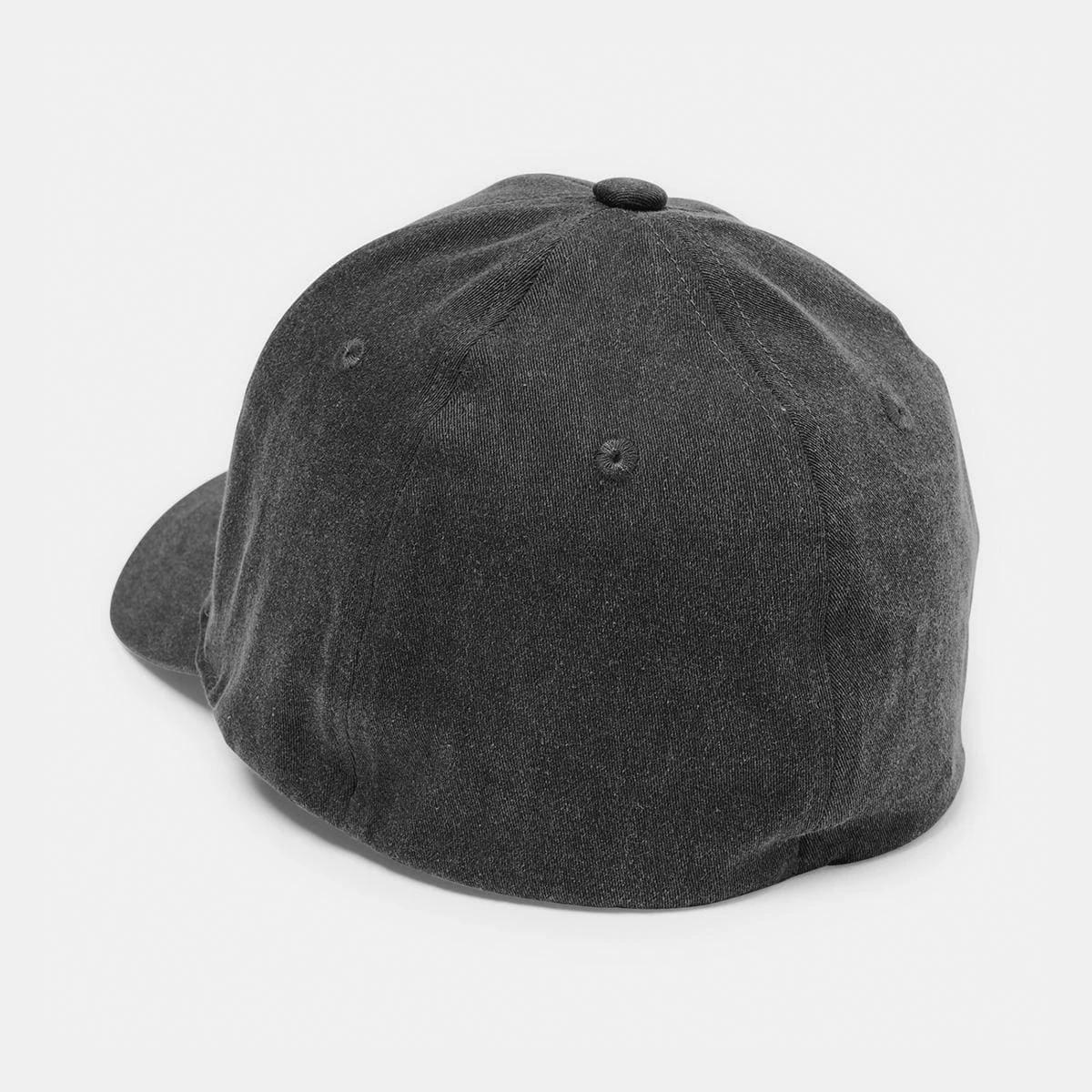 2 Stretch Fit Baseball Cap Blk Washed, 2 of 4