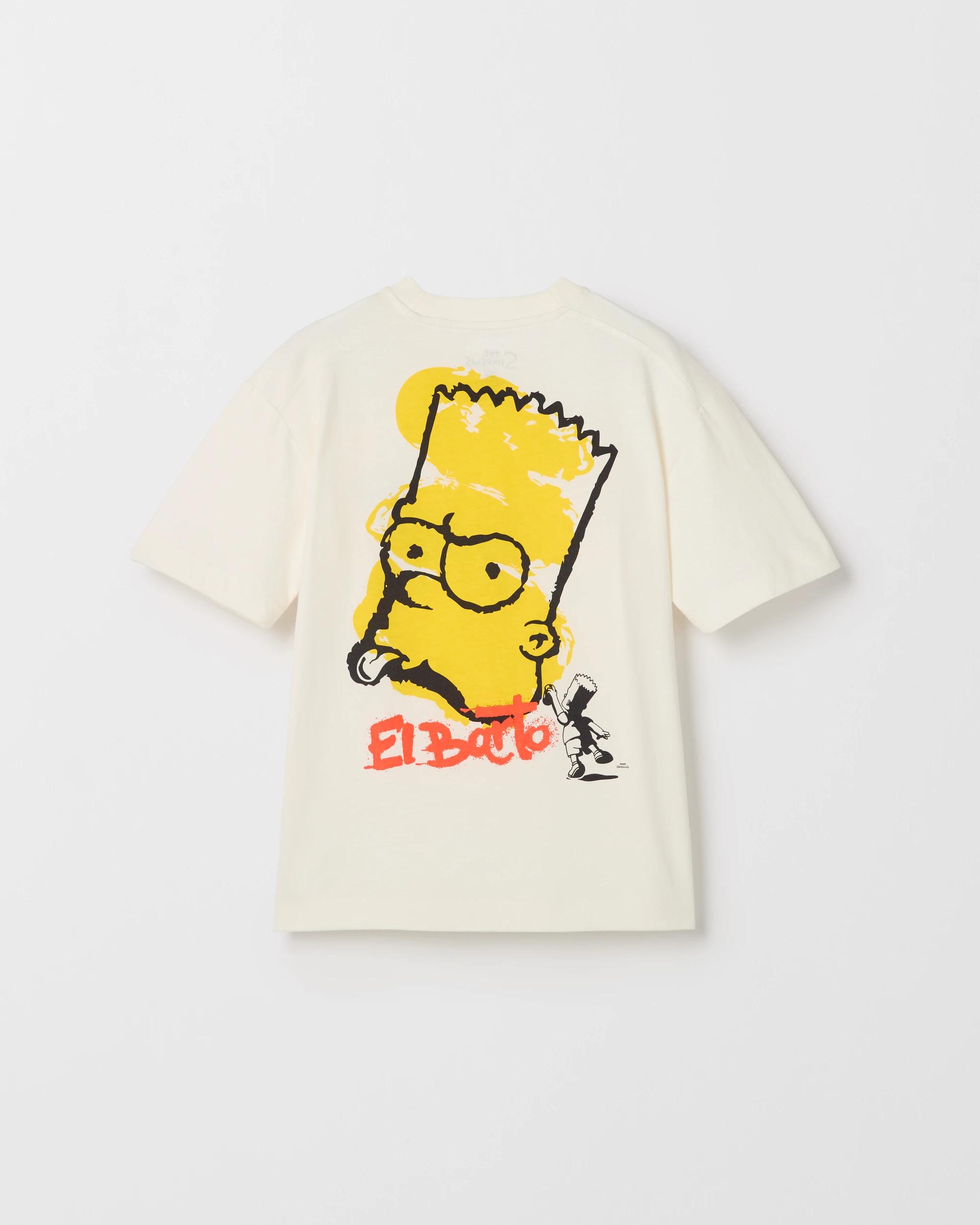1 The Simpsons Simpsons Australian Cotton T-Shirt EL BARTO, 1 of 3