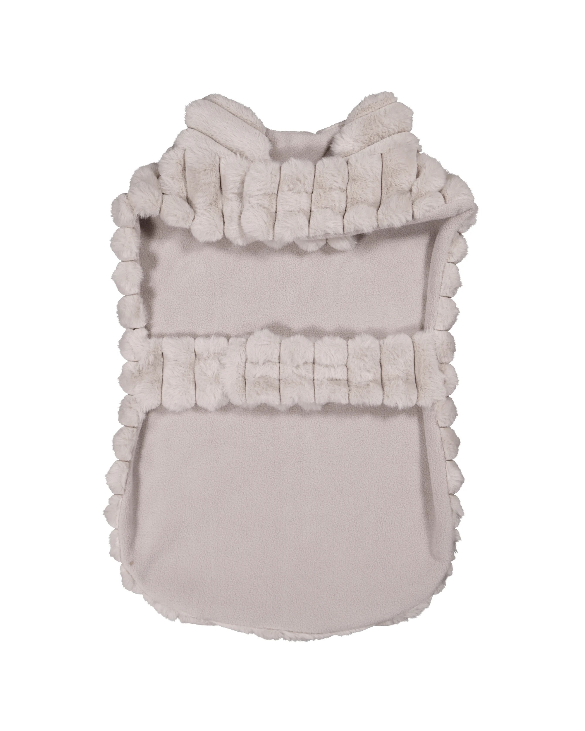 6 Pet Ribbed Vest - Extra Large, Almond, 6 of 10