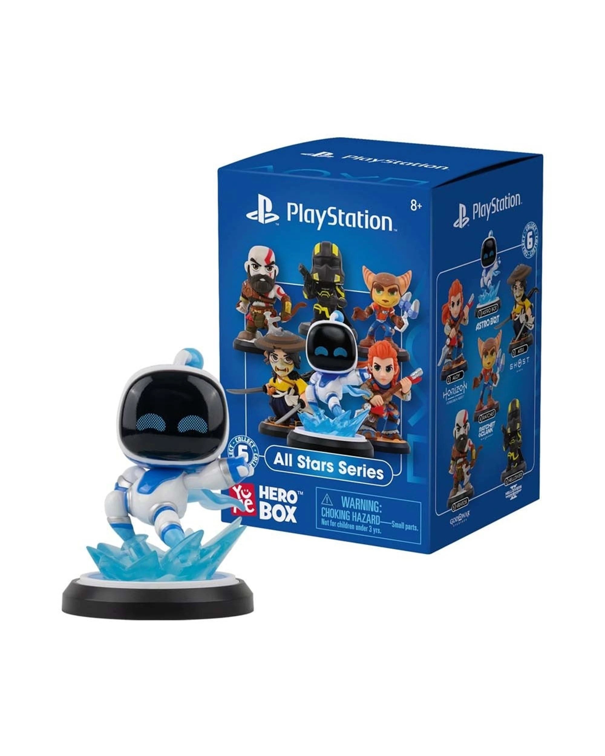 2 YuMe Sony Playstation Hero Box All Stars Series 1 Blind Box, 2 of 10