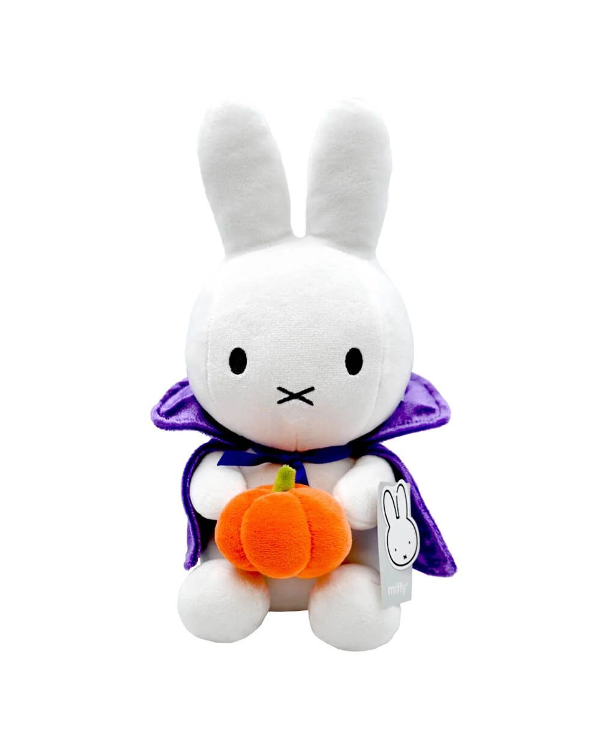 1 Miffy Halloween with Cape and Pumpkin Plush, 1 of 7
