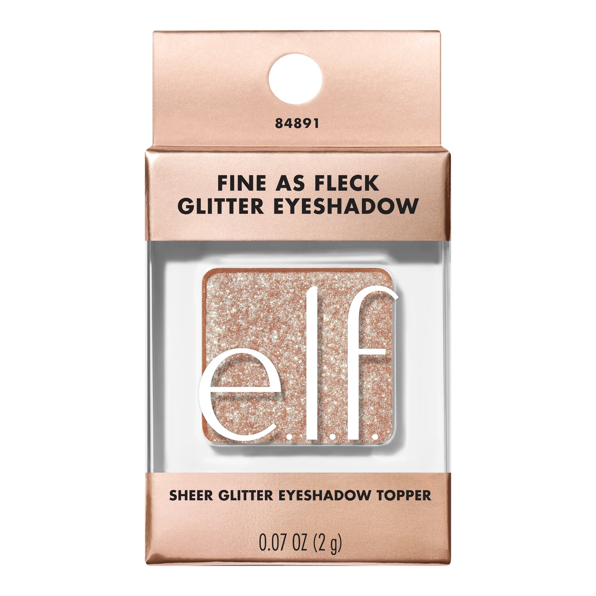 1 e.l.f. Fine as Fleck Glitter Eyeshadow - Champagne Showers, 1 of 8