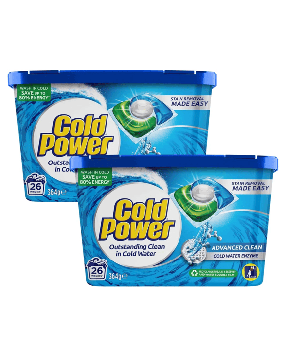Cold Power Pk26 Laundry Capsules Advancedx2