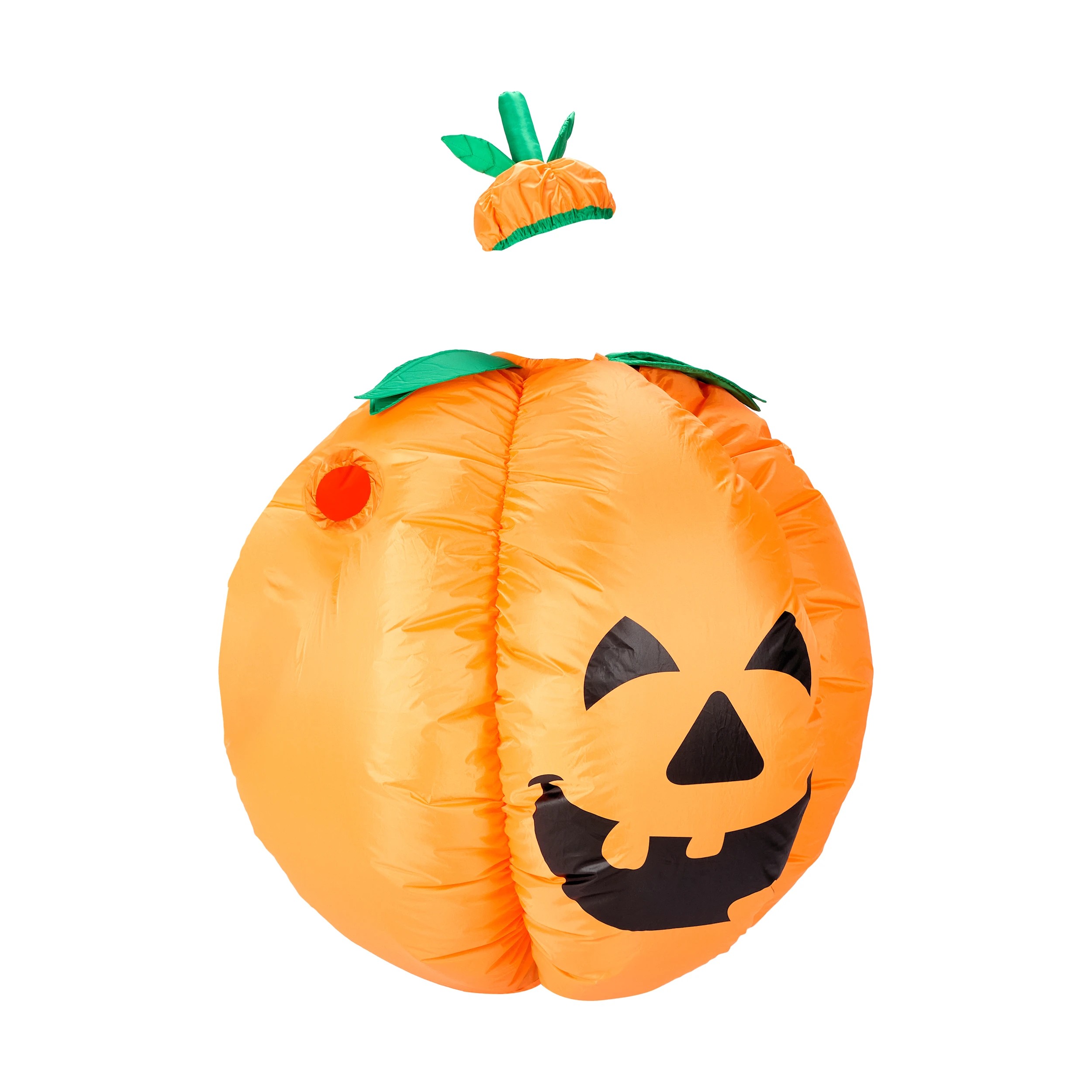 4 Inflatable Pumpkin Costume - Adult, 4 of 10