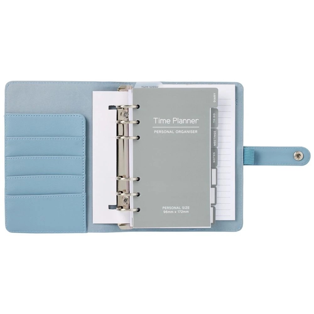 2 Otto Undated Desk Time Planner Petrol Blue, 2 of 3