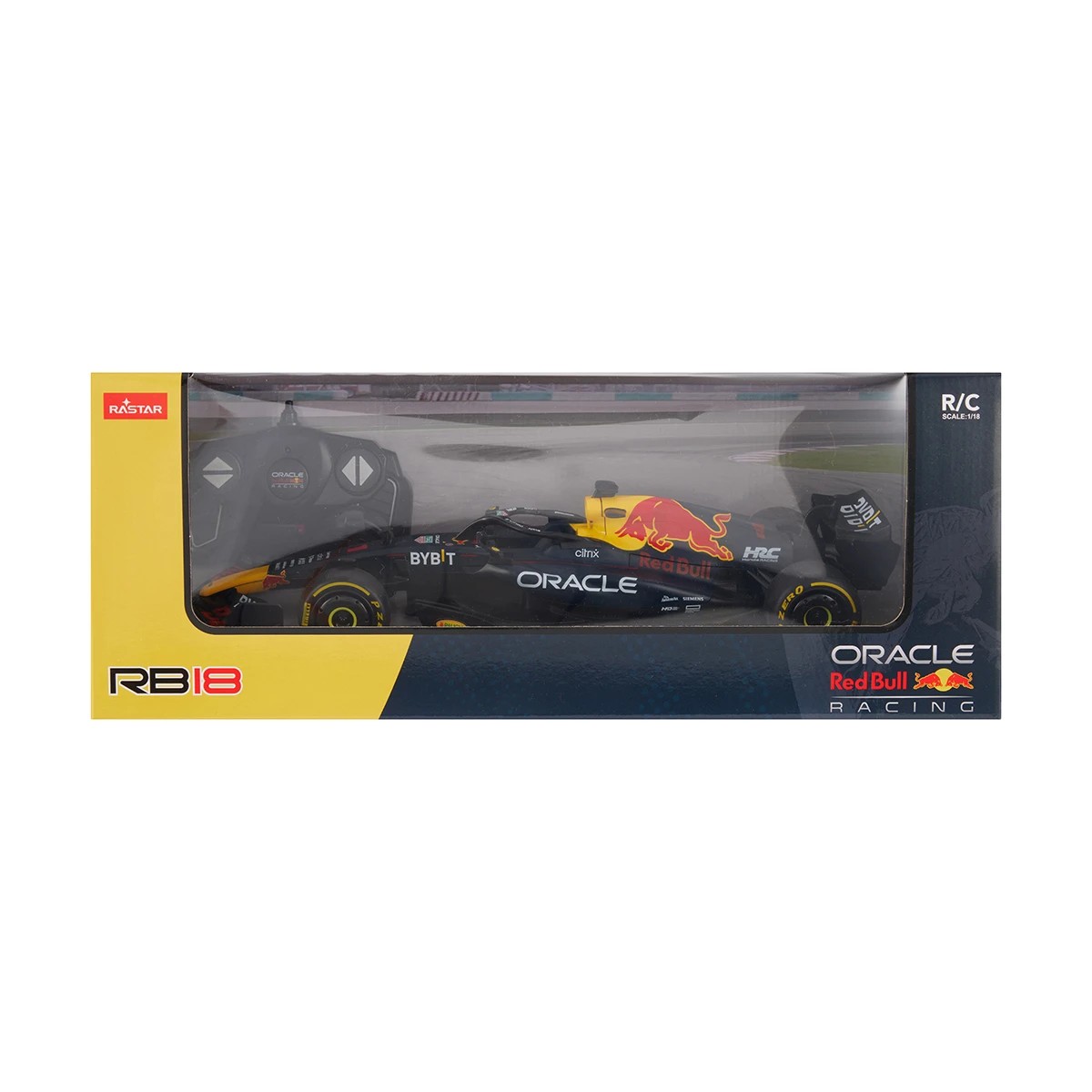 1 Rastar RB18 Oracle Red Bull Racing RC Scale 1/18 Vehicle, 1 of 9