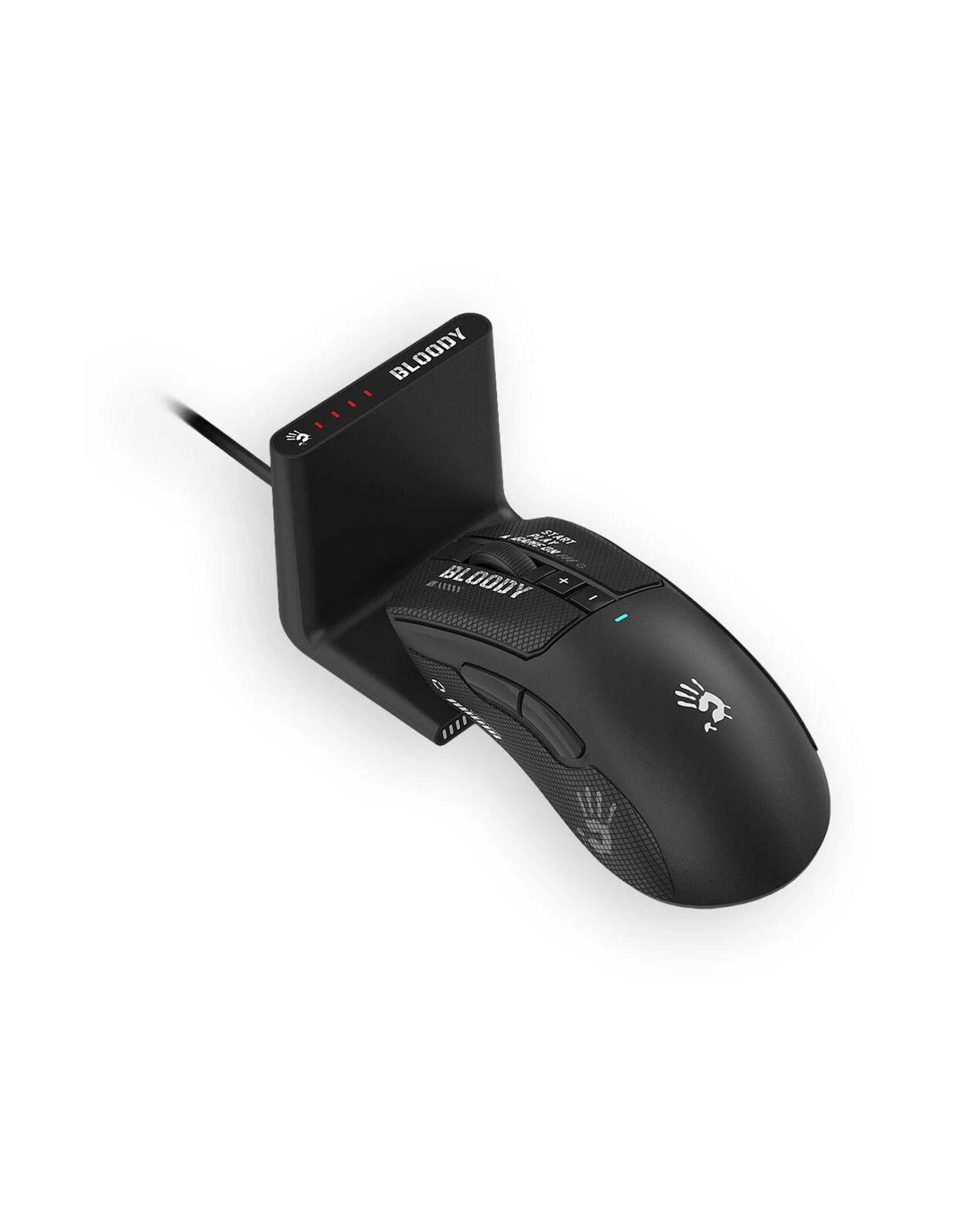 2 Bloody R73 Ultra Duo WaveLink Black 1ms Dual Mode QuickCharge Indicator Mouse, 2 of 5
