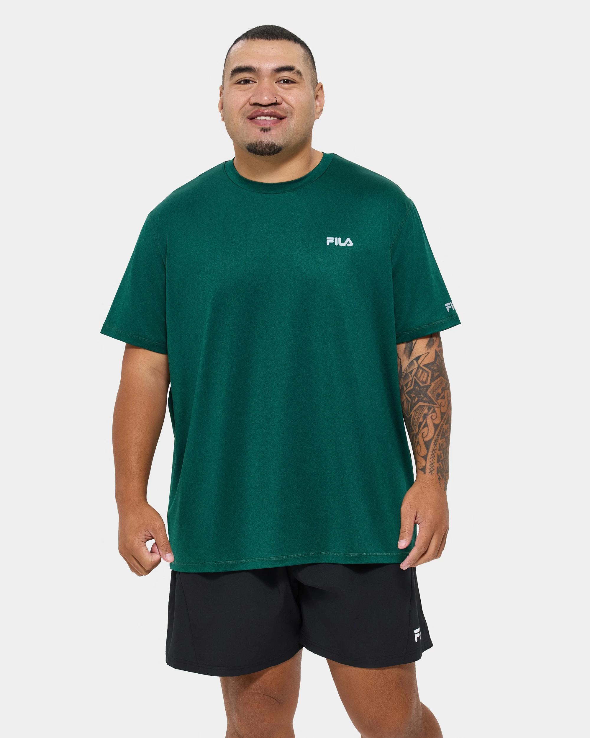1 Kayden Quick Dry Active Plus T-shirt - Fila GREEN, 1 of 7