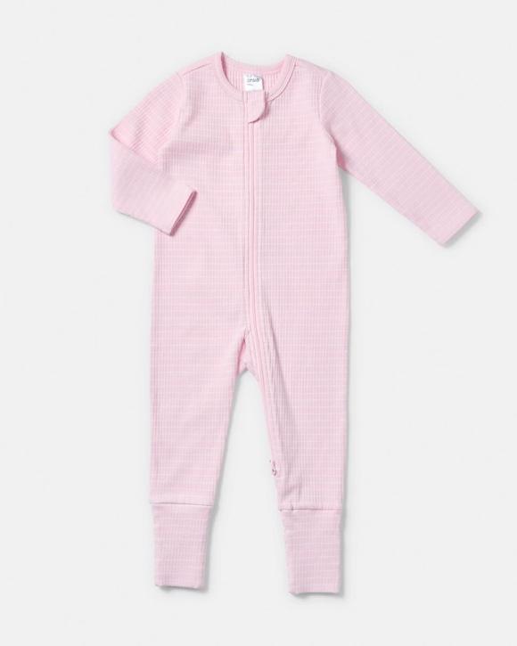 Rib Turn Cuff Coverall