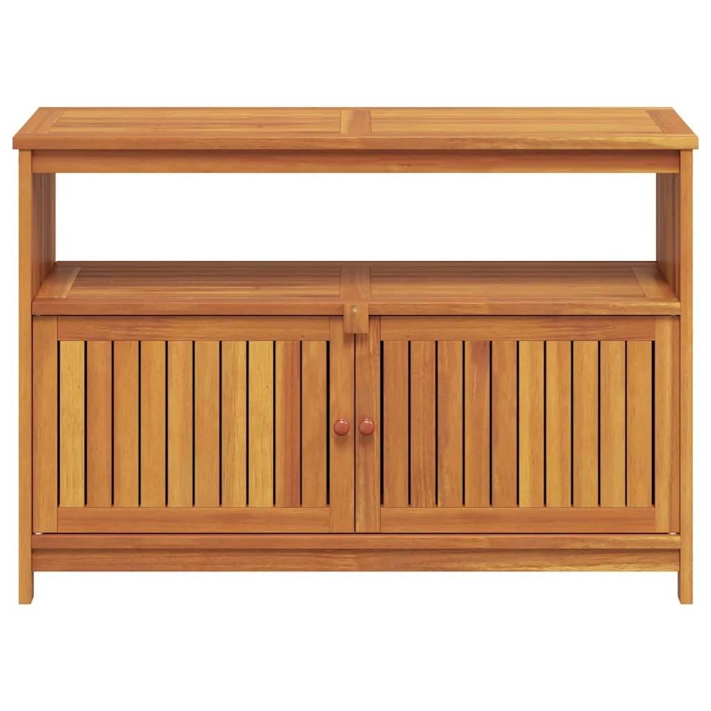 5 vidaXL Garden Console Table Ample Storage - Brown, 5 of 9