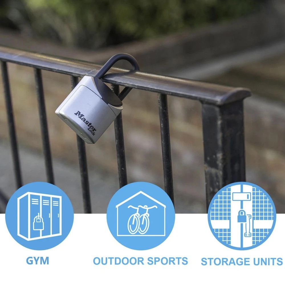 4 Masterlock Small Combination Portable Key Safe, 4 of 9