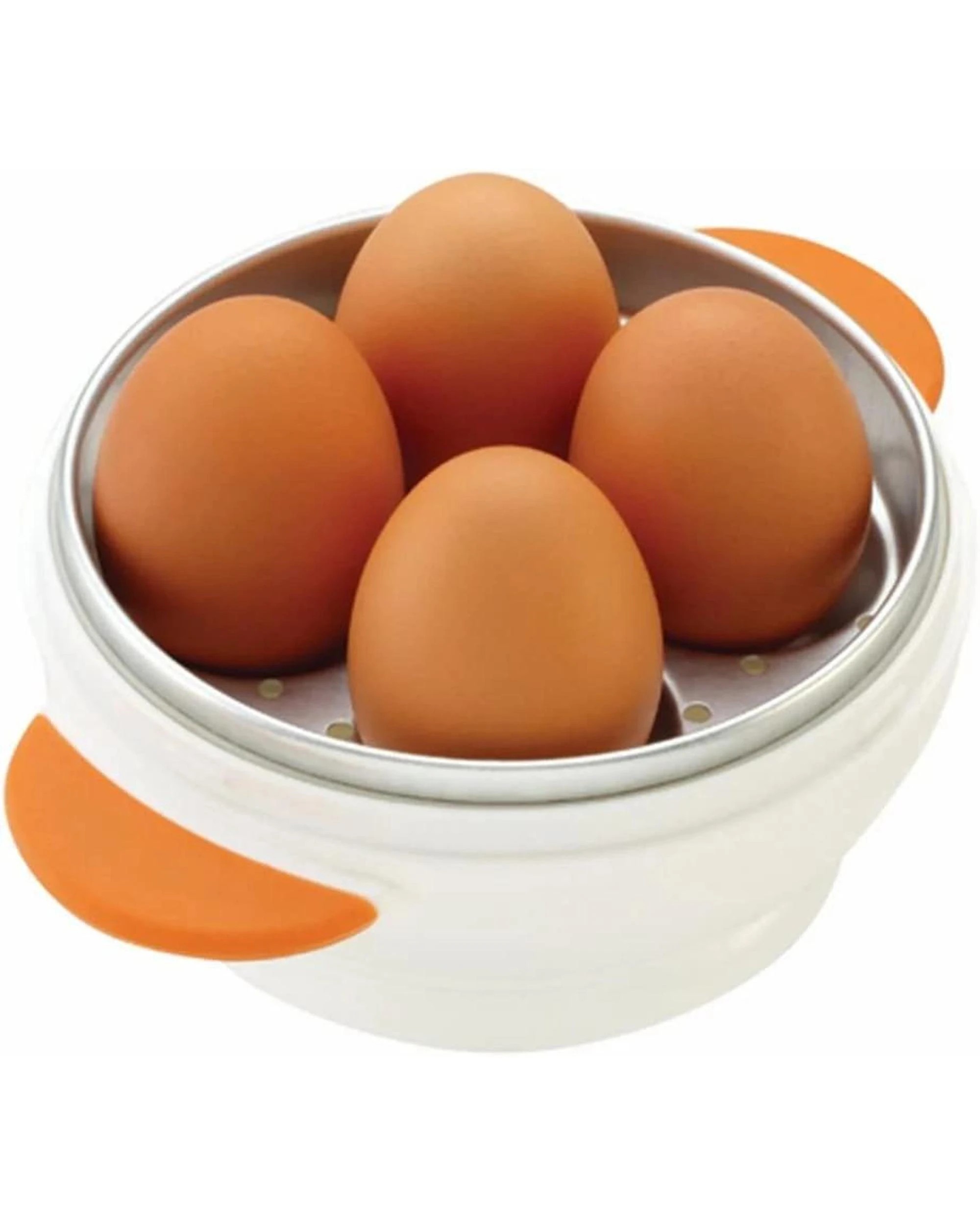 2 Joie Eggy Big Boiler Egg Microwave Boiler  4 Piece  17.8 x 13.4 x 12.7cm, 2 of 4