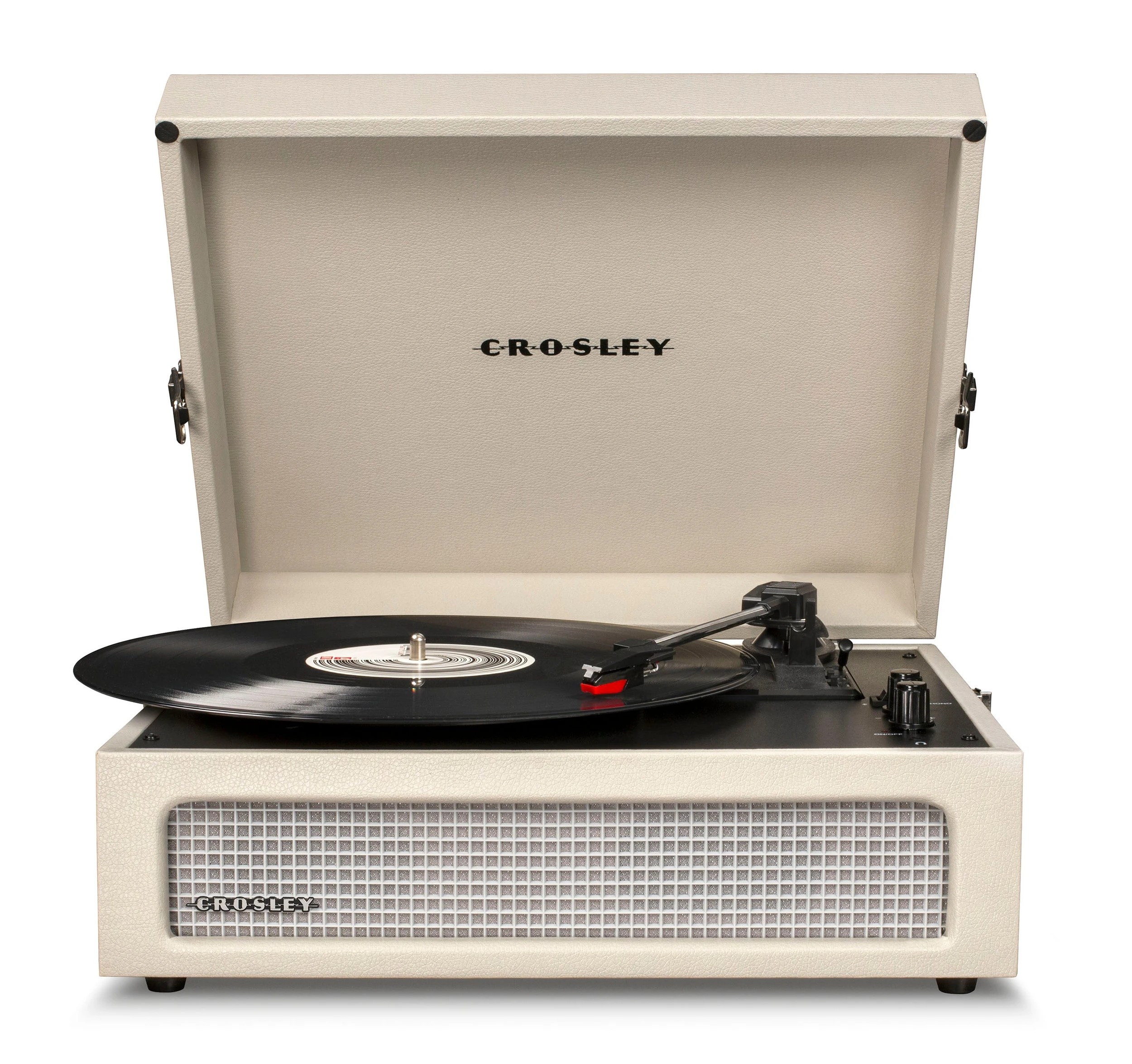 1 Crosley Voyager Dune - Bluetooth Portable Turntable - Beige, 1 of 6