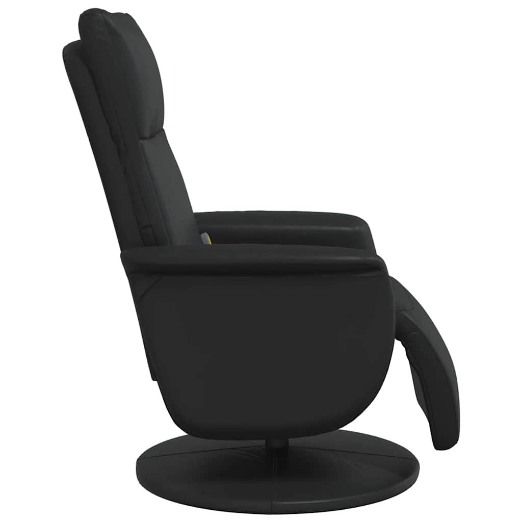 6 vidaXL massage recliner chair Adjustable Armrests - Black, 6 of 9