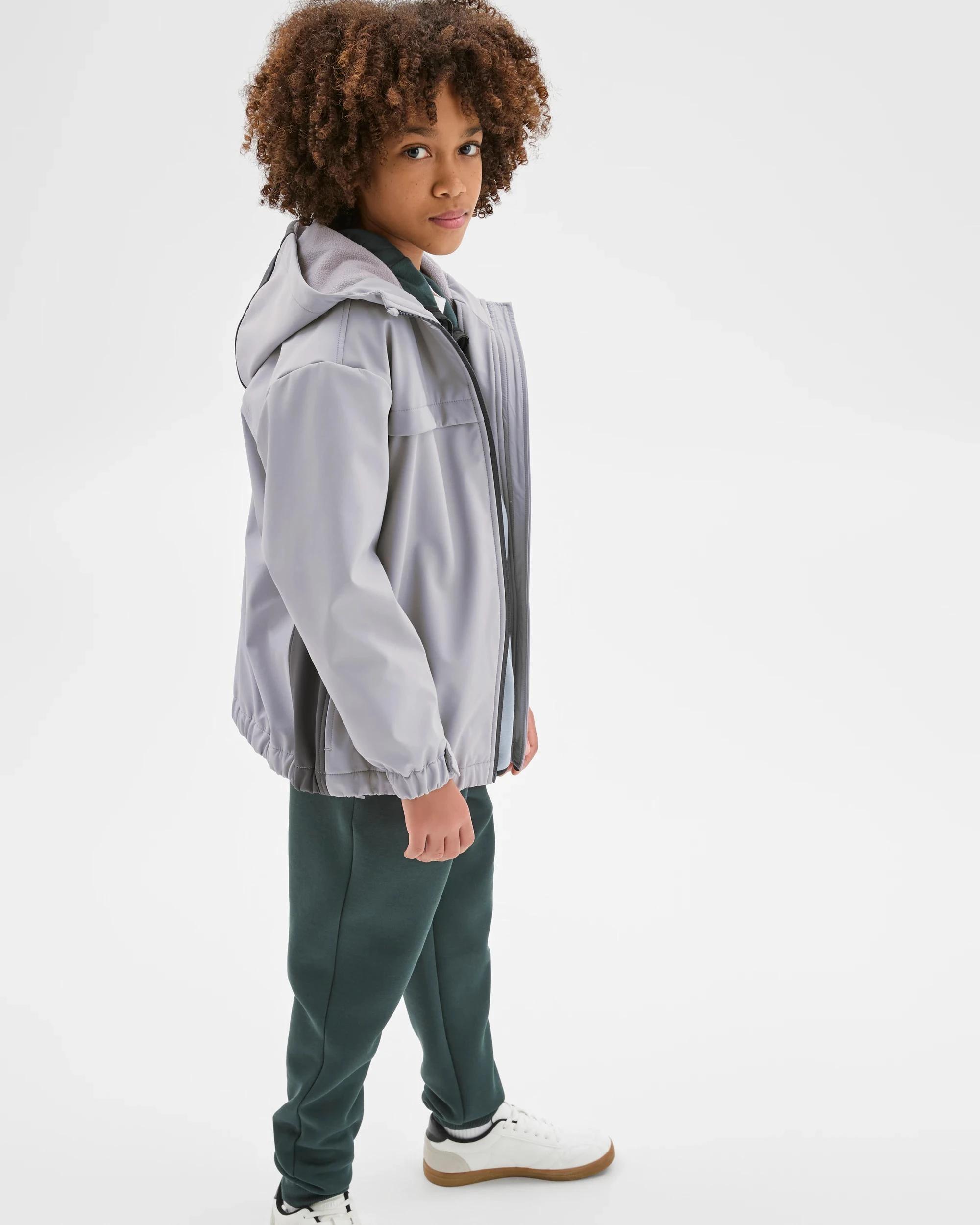 2 Target Kids Active Tech Jacket GREY, 2 of 6