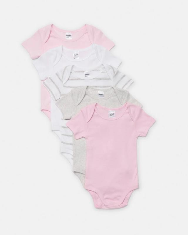 5 Pack Cotton Bodys