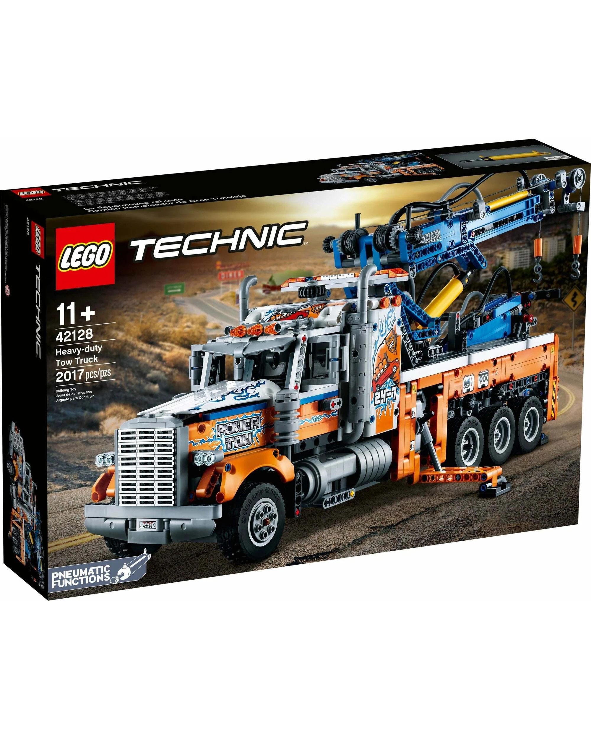 1 LEGO Technic 42128 Heavy Duty Tow Truck, 1 of 5