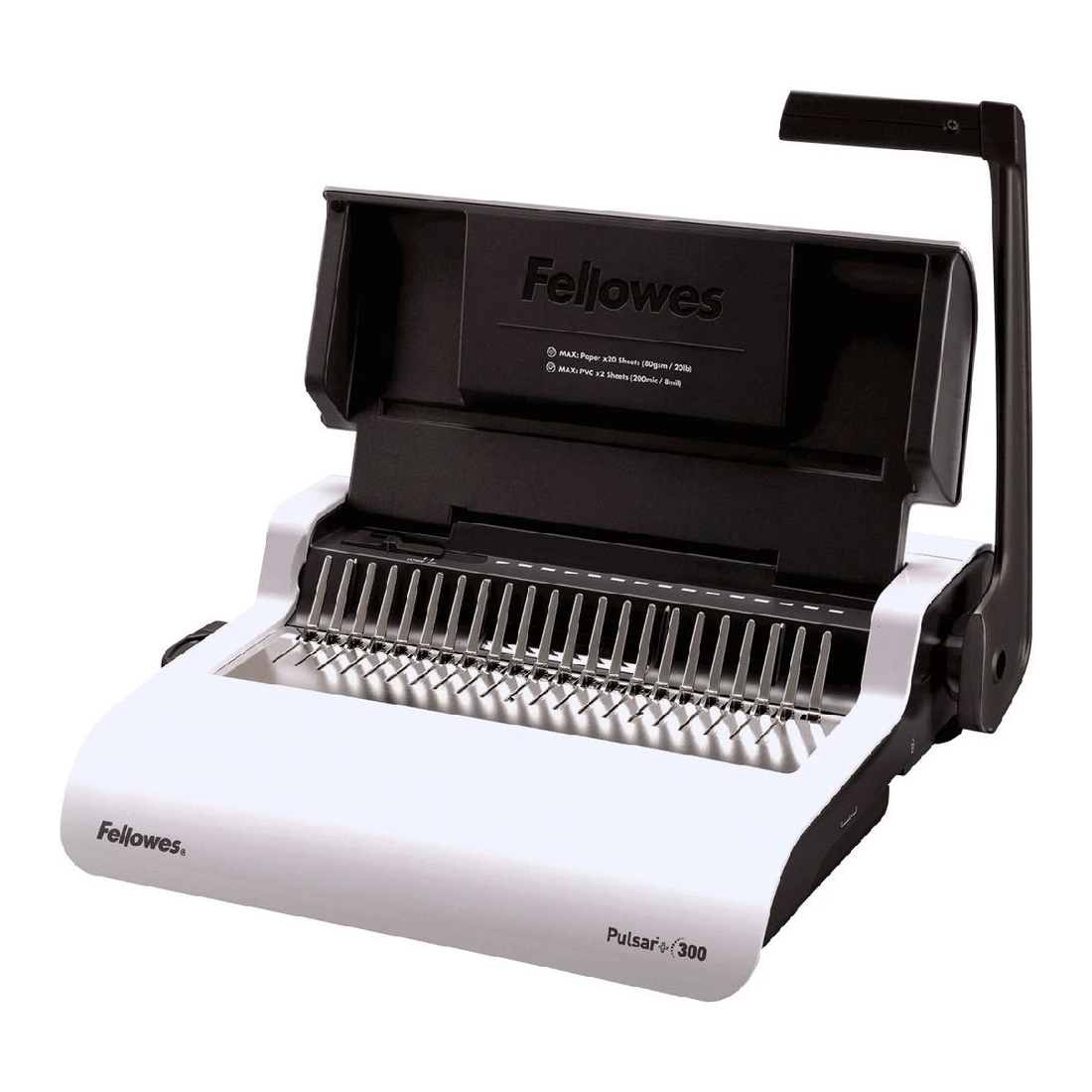 1 Fellowes Comb Pulsar+ 300 Binding Machine, 1 of 6