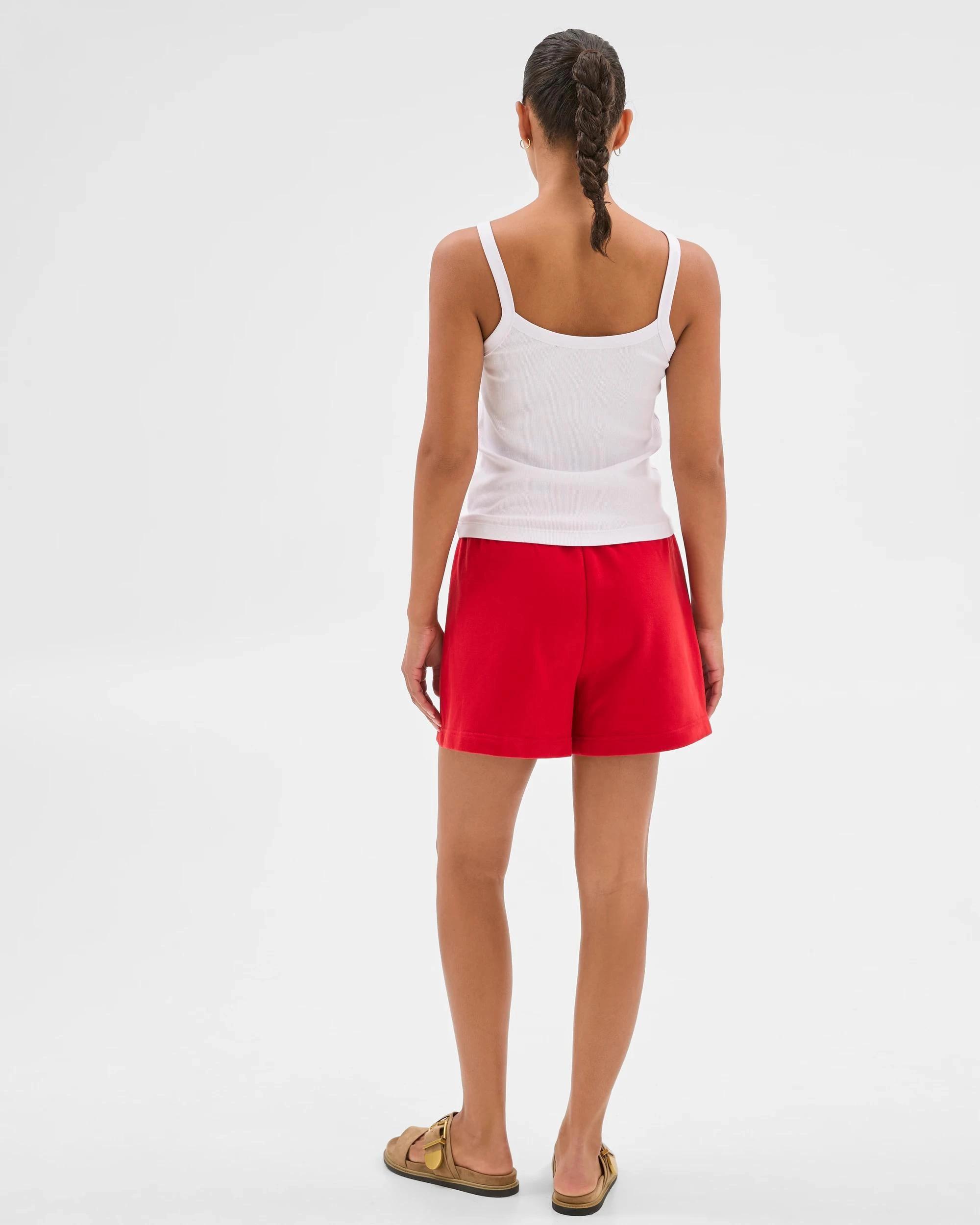 4 Target Australian Cotton Jersey Pull On Shorts RED, 4 of 5