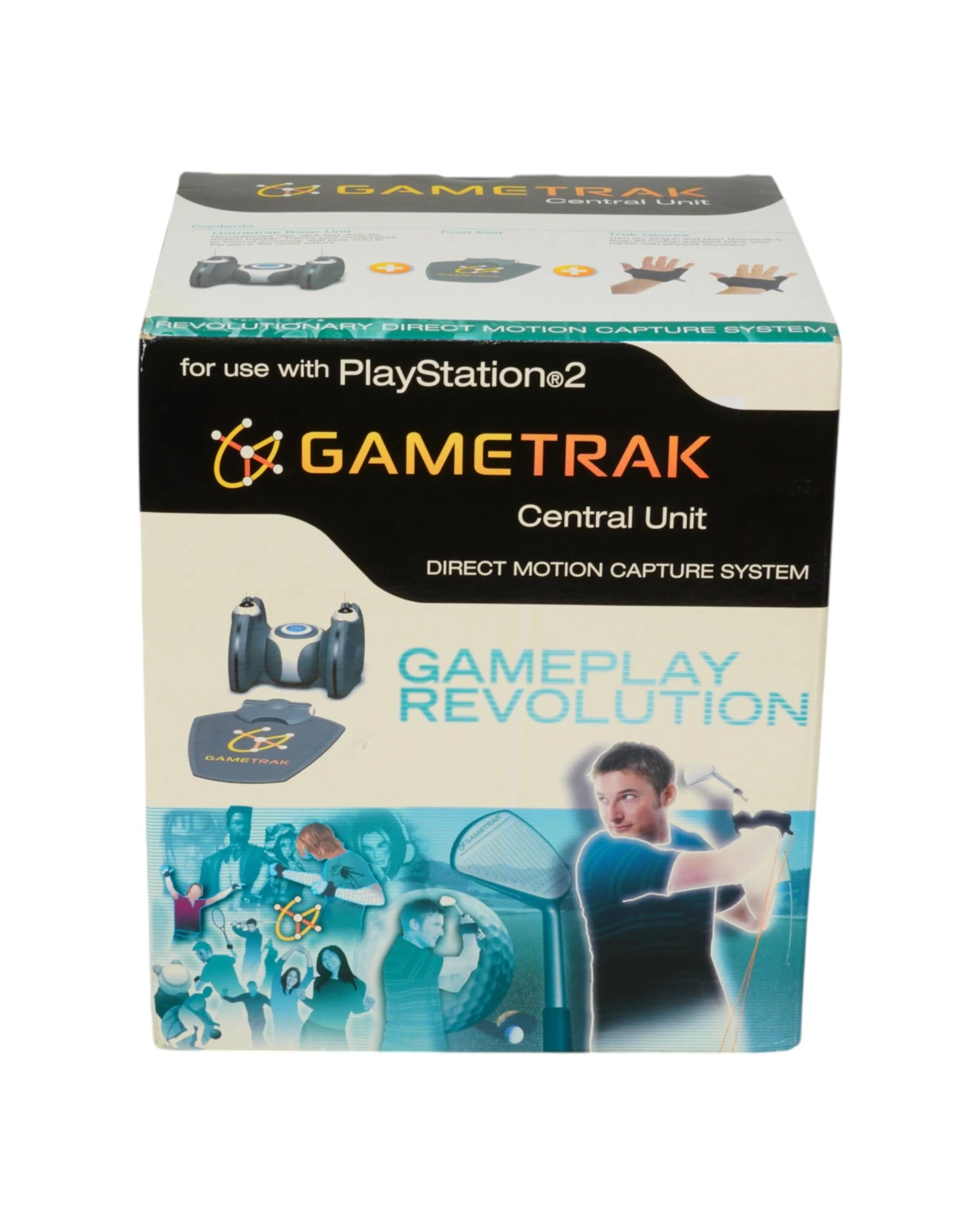 2 PS2 Gametrak Central Unit Direct Motion Capture System V2, 2 of 8