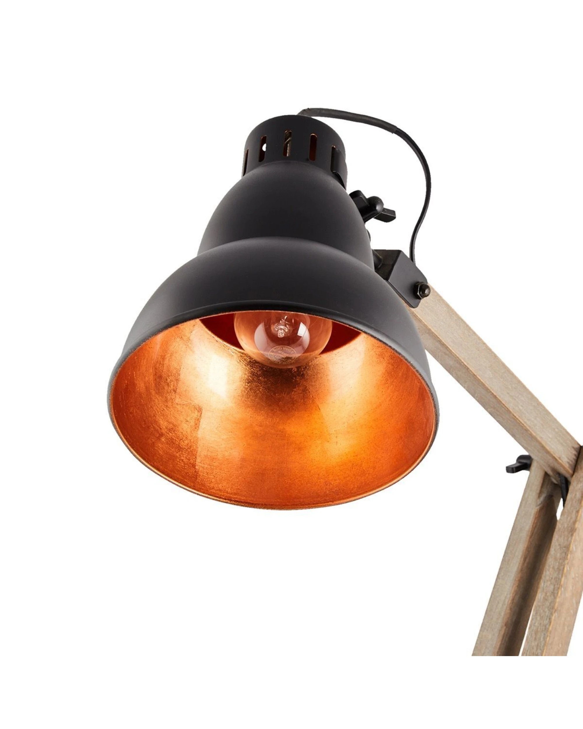 3 BR Home Scandi Modern Natural Wooden Table Lamp, 3 of 6