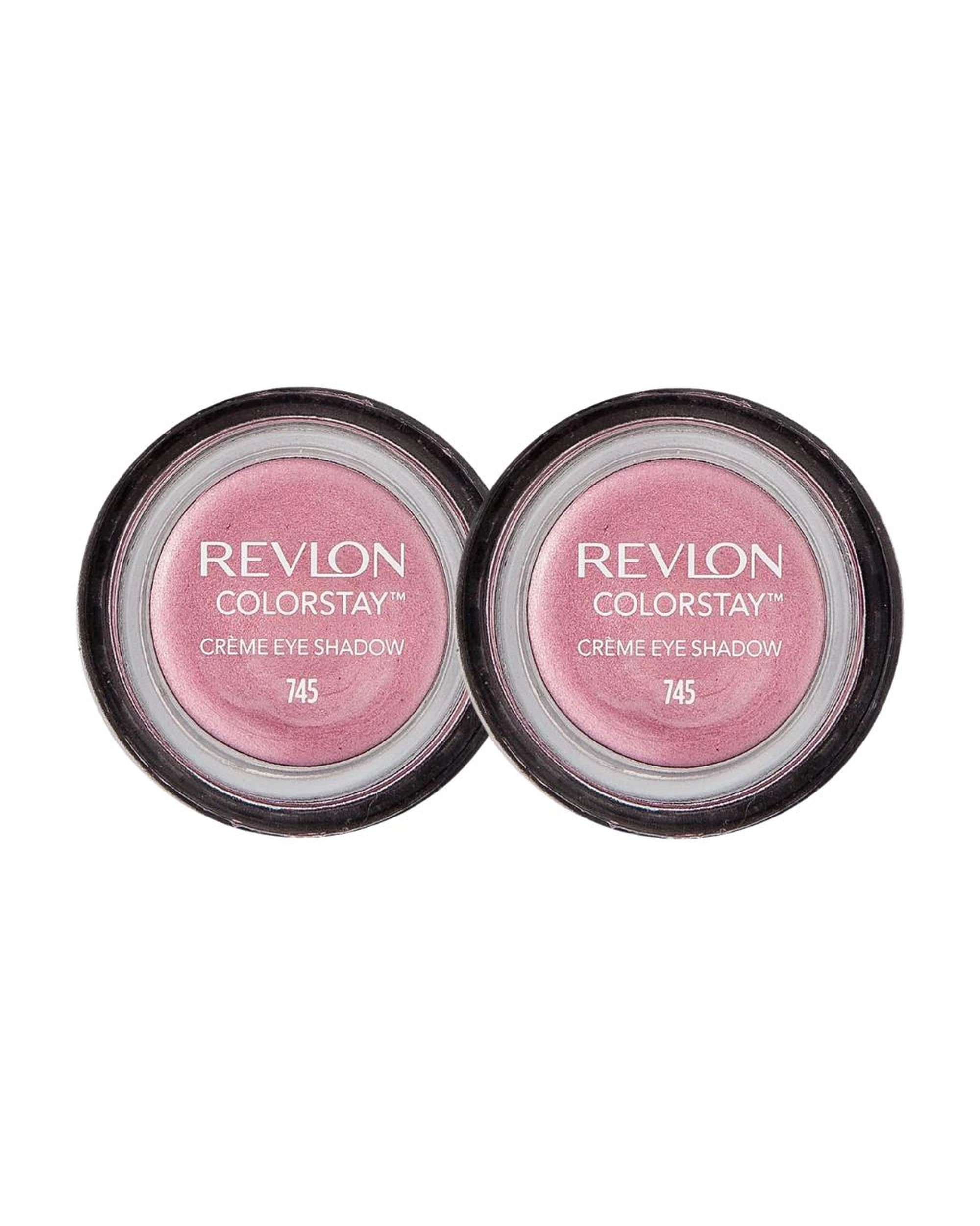 1 2 x Revlon ColorStay Creme Eye Shadow 5.2g - 745 Cherry Blossom - Pink, 1 of 6