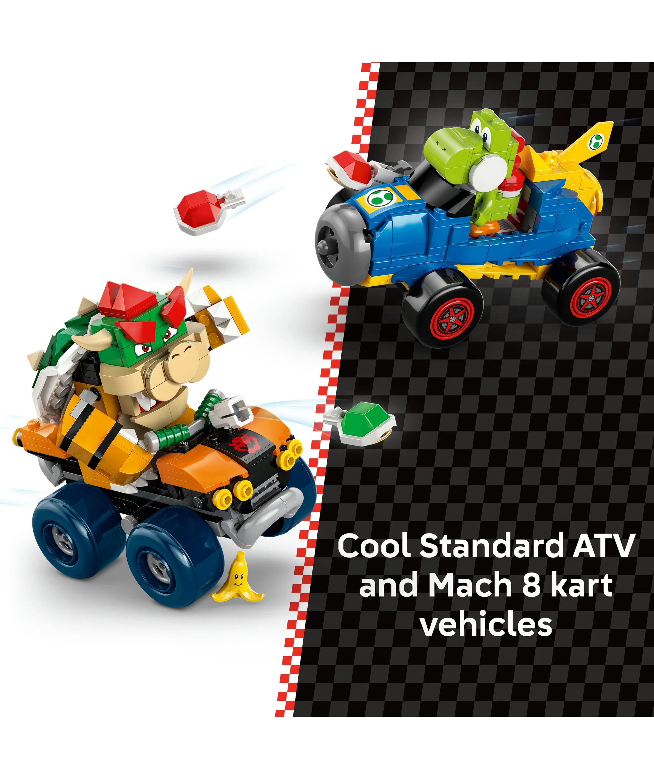 4 LEGO Super Mario Mario Kart - Bowser's Castle 72039, 4 of 10