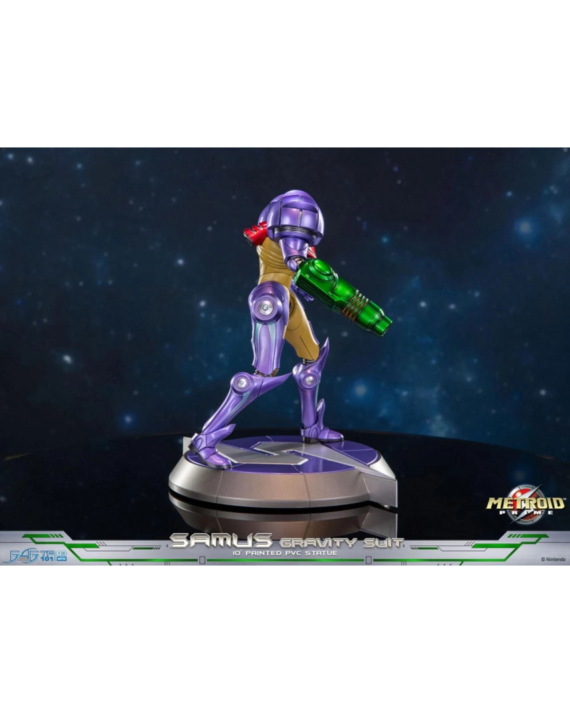 5 Metroid Prime Samus Gravity Suit PVC Statue Standard Edition, 5 of 10