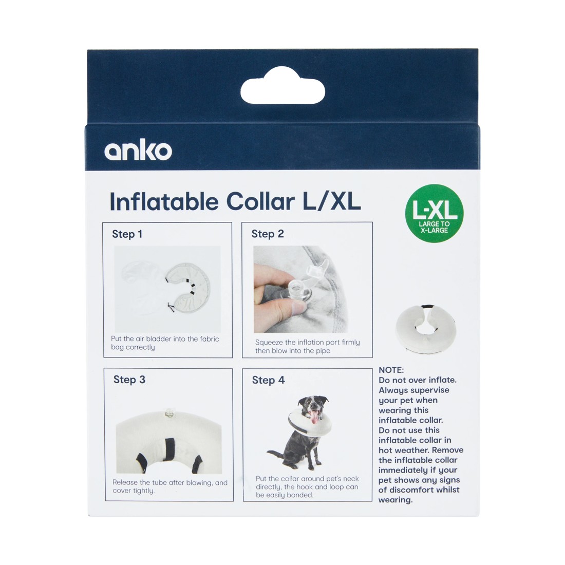 9 Inflatable Collar - Large to Extra Large, 9 of 9