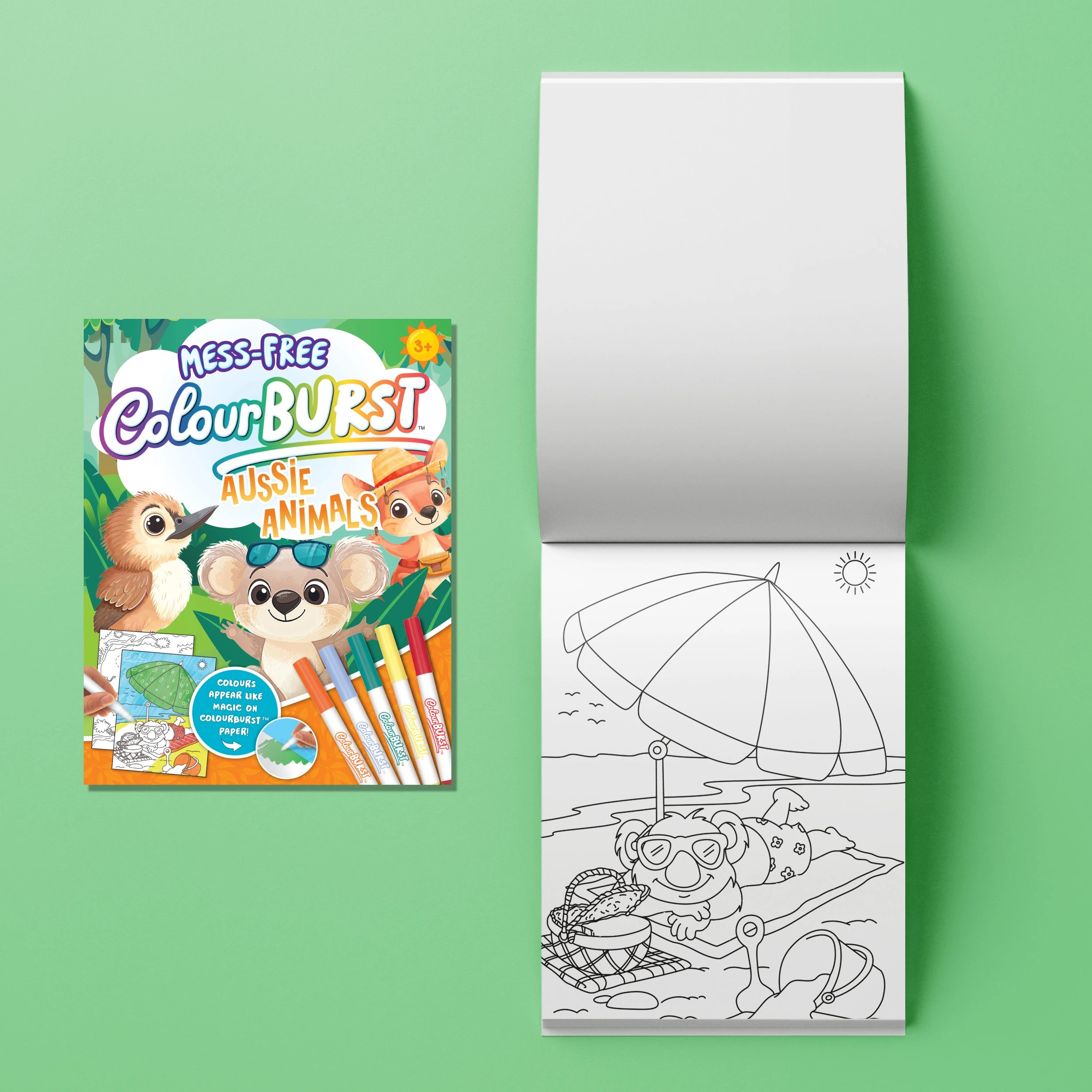 5 INKredibles Mess-Free Colour Burst Aussie Animals​ - Book, 5 of 6