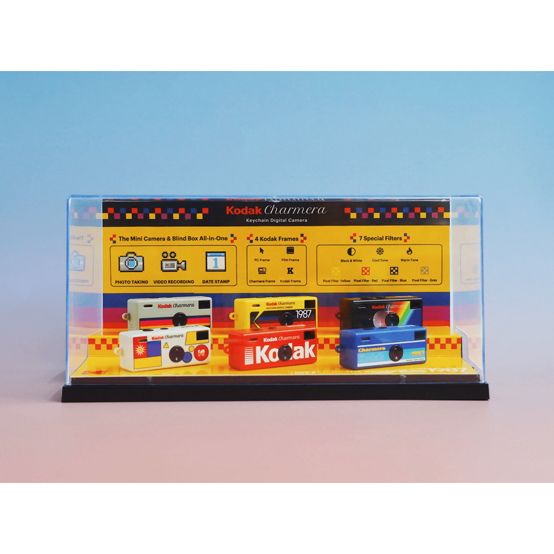 3 Kodak Charmera Keychain Digital Camera Collectable Blind Box, 3 of 6