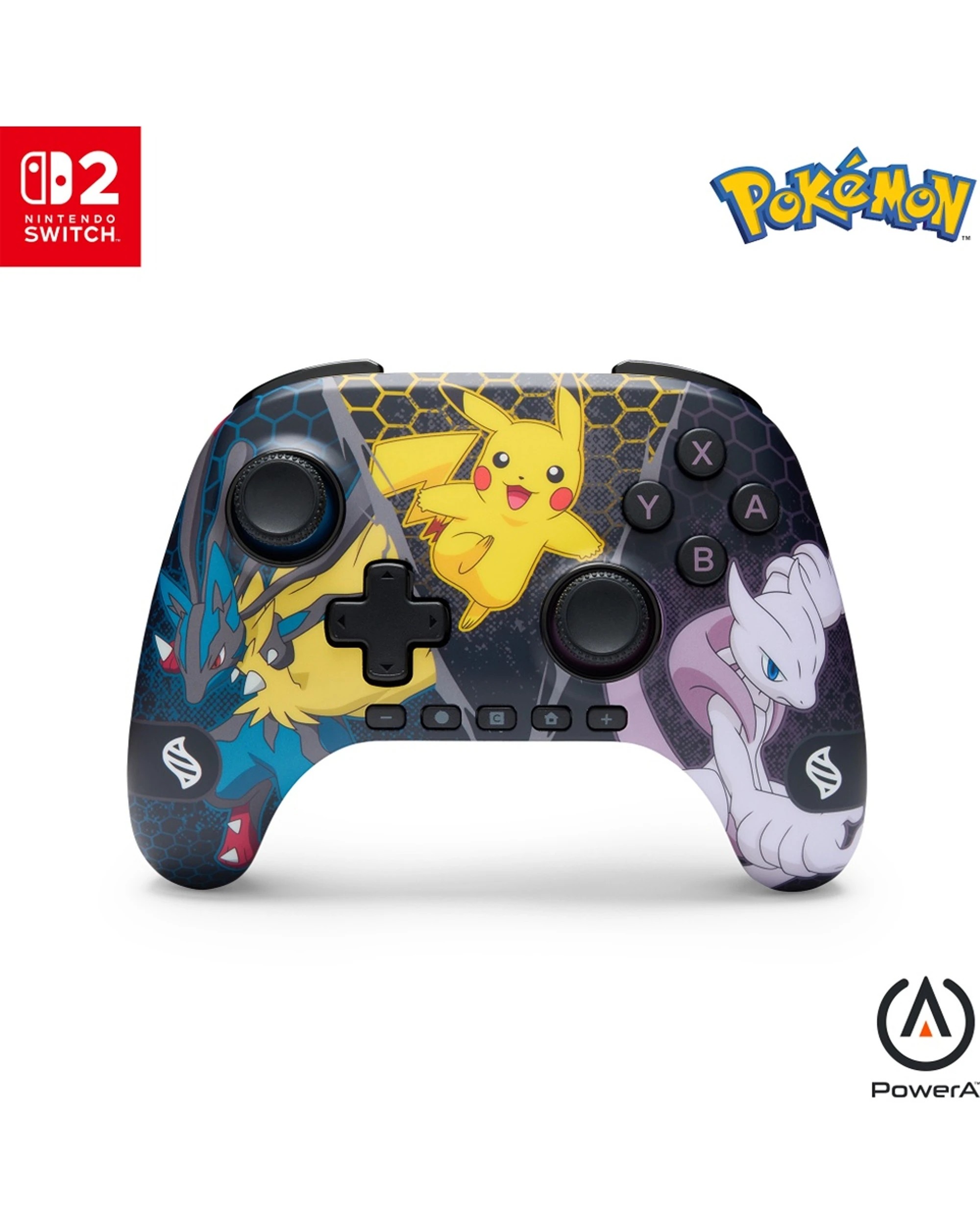 2 PowerA Nintendo Switch 2 Advantage Bluetooth Wireless Gaming Controller Pokémon - Multi, 2 of 7